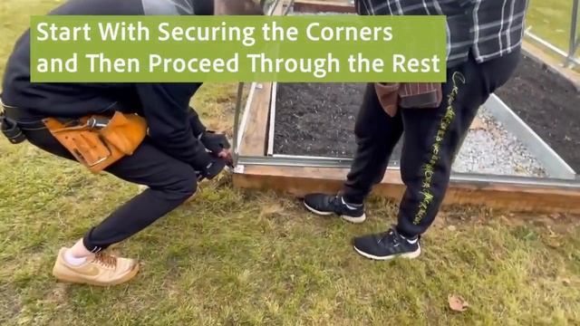 Greenhouse Installation on a Wooden Base – Sungrow 2021 – Planta Greenhouses смотреть онлайн