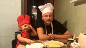 В гостях у Полины Симоновой / Салат "Непоседа"