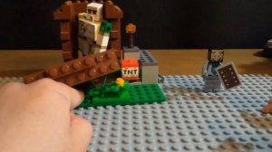 Обзор ЛЕГО Майнкрафт Аванпост Разбойников LEGO Minecraft 21159