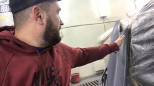 VEROSSA. Подгонка стеклопластика. Покраска крыши. Как вклеить сетку в бампер.
