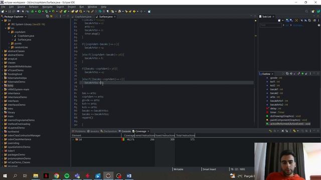Java 2D Çöp Adam Animasyonu смотреть онлайн