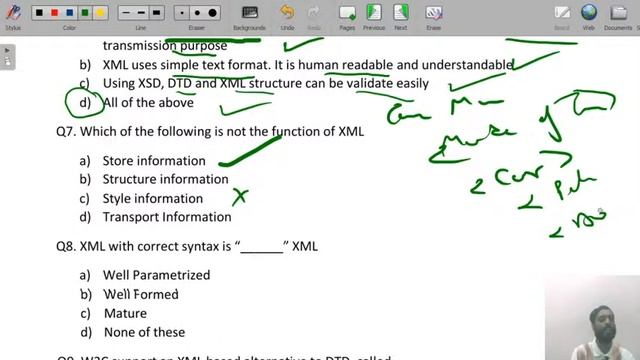 Introduction to XML, Namespace, XML DOM, XML-DTD, XSTL, XSL Schema XML (Live)