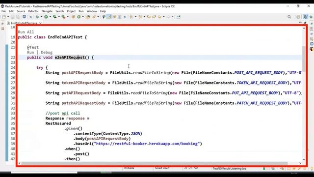 REST Assured API Testing Tutorial-05 | DELETE Request | Run Test from Command Prompt | Run Maven Pr