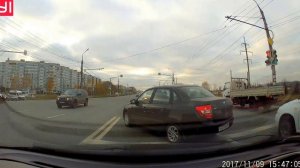 Два нехороших, поворот на Льва Яшина. Тольятти 2017