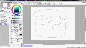 Как работать с программой-Paint tool SAI