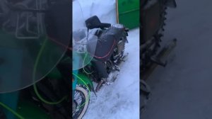 Бульдозер отвал для снега на мотоцикл Урал Днепр своими руками ￼