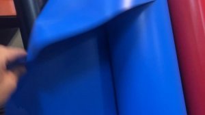 Ткань для лодок ПВХ Sijia 850 г/м.кв. (Голубая)
