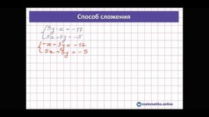 Системы уравнений с двумя переменными. Метод подстановки, сложения и графический