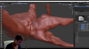 ALIEN part 2/7 from concept to render. Modeling, sculpting Alien in blender