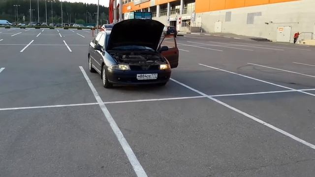 Тест. Мощная светодиодная лампа в габариты вместо ДХО. смотреть онлайн