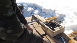 Захват для блоков, простой и надёжный,  своими руками !