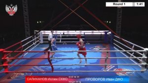 ПЕРВЕНСТВО РОССИИ ПО БОКСУ СРЕДИ ЮНИОРОВ 17-18 лет г. Краснодар. 1 день. 1 Сессия.