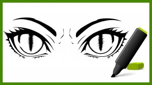 Cómo dibujar ojos de anime paso a paso // как нарисовать аниме глаза \\ клеймор // глаза монстра