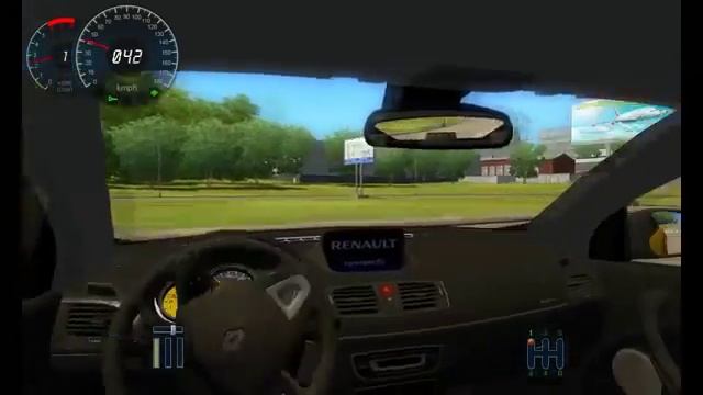 City Car Driving Renault Megane RS смотреть онлайн