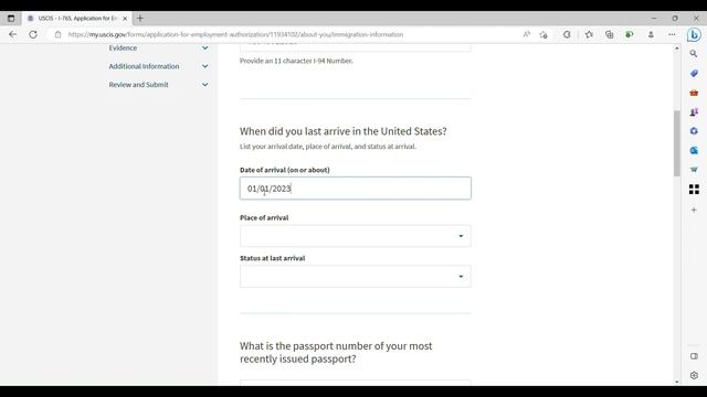 Kак получить разрешение на работу в США.Заполнение формы i765 онлайн на сайте USCIS.2023 #работасш смотреть онлайн