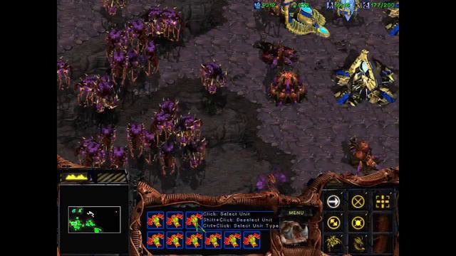 Starcraft BW Campaign Zerg Mission 8 - To Slay the Beast смотреть онлайн