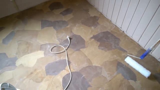 как сделать дешевый и красивый пол из упаковочной бумаги Результат ч 3 смотреть онлайн