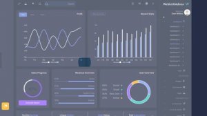 Best Dark Version Admin Panel Dashboard of WebkitX Bootstrap UI Kit
