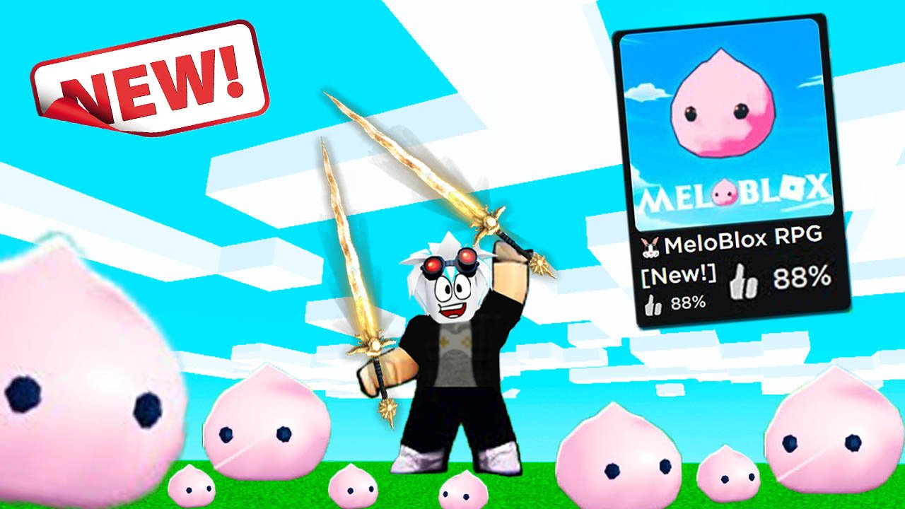 НОВАЯ СУПЕР РЕАЛИСТИЧНАЯ РПГ ИГРА В РОБЛОКСЕ! ROBLOX MeloBlox RPG