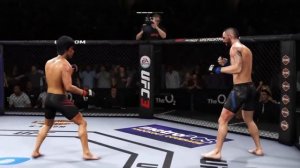 BRUCE LEE VS SANTIAGO PONZINIBBIO | UFC 3 BRUTAL FIGHT | UFC 3 K1 RULES | UFC 3 2020