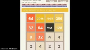 рекорд 2048 интересная игра как набрать много очков