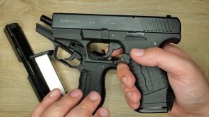 Турецкий стартовый пистолет BAREDDA Z-88 / C-4  со стали детали ? магнитятся