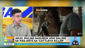 ‘Cattleya Killer’ star, Arjo Atayde, LIVE sa Frontline Sa Umaga