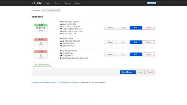 OpenWRT - Configure PPPoE