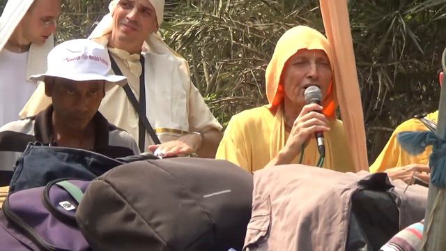 Шри Навадвипа Мандала Парикрама 2020, 4-й день. Харинама с ЕС Бхакти Ананта Кришна Госвами, 01.03