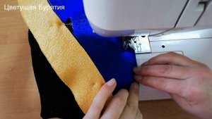 Обработка околыша бархатом и косой бейкой. Тойробшо малгай часть 8