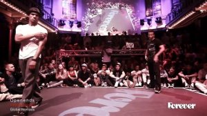 Judge Battles  Bruce Ykanji vs Creesto  Popping Forever 2013