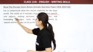 Note Making and Summarization - Introduction to Writing Skills | Class 11 English Grammar