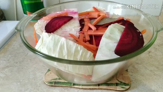 Капуста по Гурийски по мотивам грузинской кухни.
