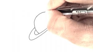 How to Draw Saturn | Very Easy Planet Drawing - Easy Drawings