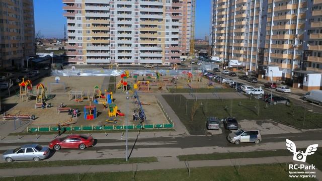 ЖК Большая Восточно-Кругликовская / Краснодар / Аэросъемка / RC-Park / 4k