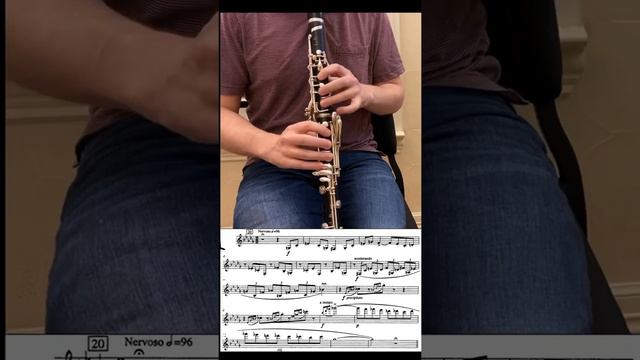 Clarinet excerpt - Peter and Wolf