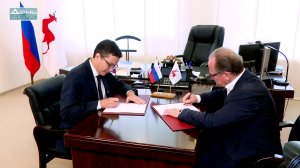 Подписание соглашение о строительстве Центра спортивных единоборств