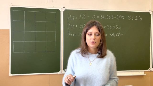 РГР№5 2 Построение топоплана при нивелировании поверхности по квадратам смотреть онлайн