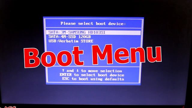 Как зайти в boot menu смотреть онлайн