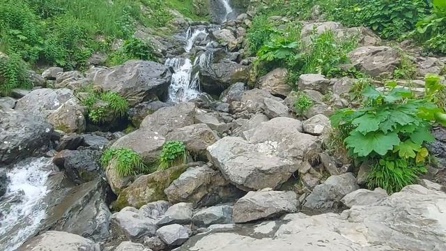 ПОХОД К ВОДОПАДУ ПОЛИКАРЯ. КАНАТНАЯ ДОРОГА