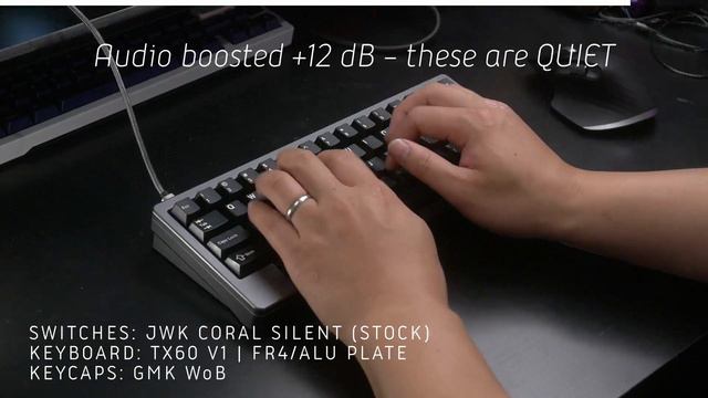 JWK Coral silent linear stock typing test смотреть онлайн