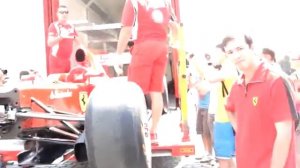 Ferrari F1 Moscow 2011