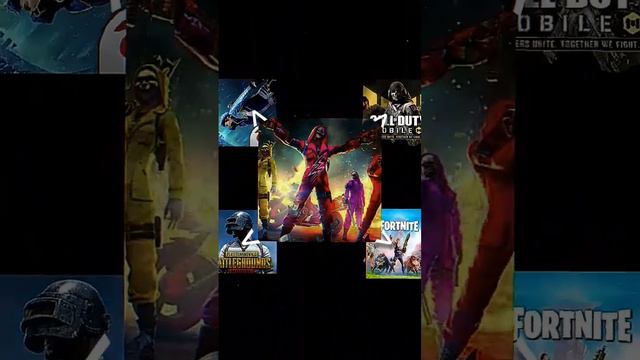 FREE FIRE VS CALL OF DUTY VS PUBG VS FORTNITE #freefire #PUBG #FORTNITE #CALLOFDUTY