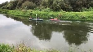 Сплав река Шерна. село Заречье