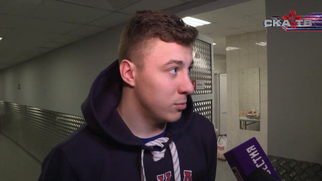 Андрей Кузьменко после матча с «Автомобилистом» смотреть онлайн