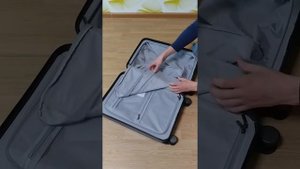 Распаковка чемодана Xiaomi Suitcase 90 points 20 Aurora Blue