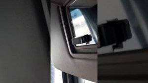 Вольво FH 13 ремонт закрывашки зеркала на солнечном козырьке.