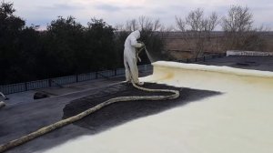 Тепло-гидро изоляция горизонтальной крыши