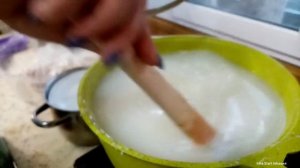 Mamaliga in Georgian|Мамалыга из кукурузной муки по- грузински|готовит мигрелка!