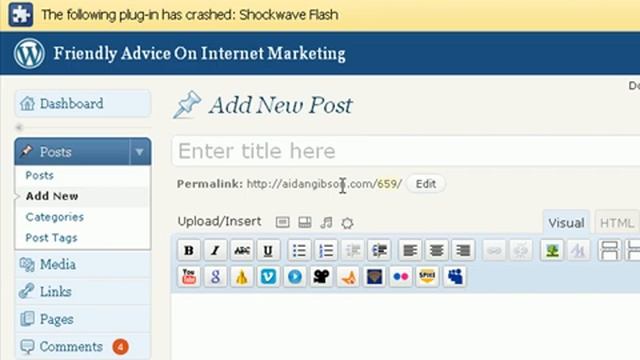 Overview Of The Wordpress Backoffice смотреть онлайн